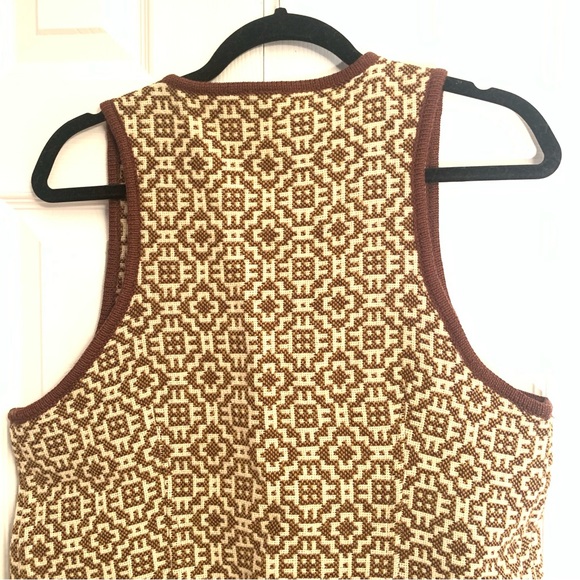 Vintage Dillad Dwyryd Cymru Tapestry Vest Medium NWT - Picture 8 of 14